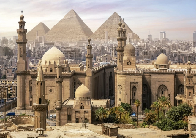 Puzzel Caïro, Egypte 1000 stukjes