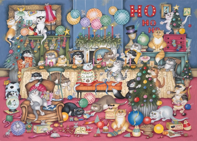 Puzzel Kattenfeest 1000 stukjes