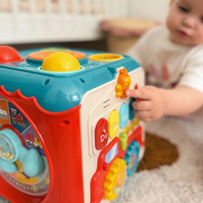 Montessori actieve kubus 6 in 1