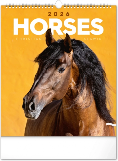Wandkalender Paarden 2026
