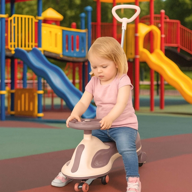Zwaartekracht loopfiets Swing FIX S2 met handvat