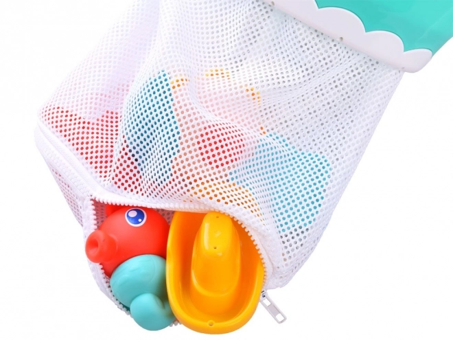 Organizer voor water met kleurrijke speeltjes