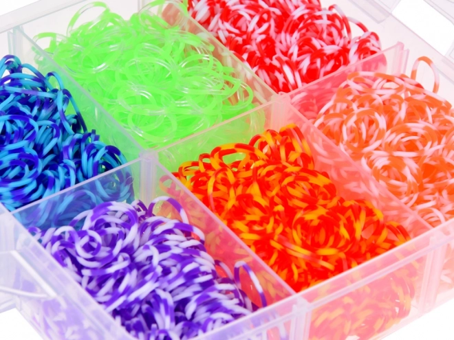 Set van magische elastiekjes voor het maken van armbanden