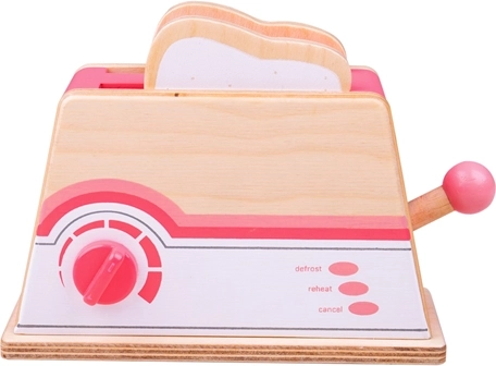 Houten roze broodrooster Bigjigs Toys