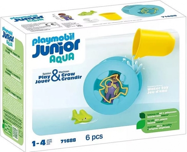 Playmobil Junior Aqua watermolen met kleine haai