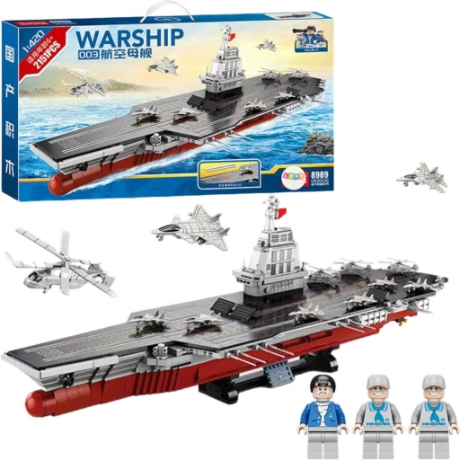 Bouwset oorlogsvliegdekschip WARSHIP 003 1:420, 2151 stukjes