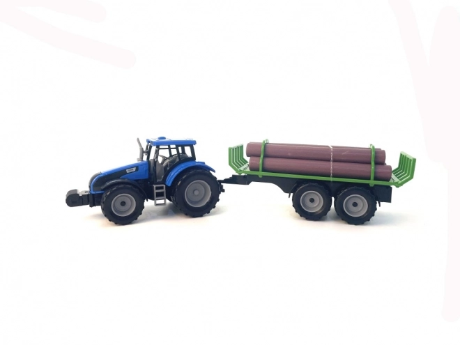 Speelgoedtractor met Aanhanger voor Boomstammen voor Kinderen