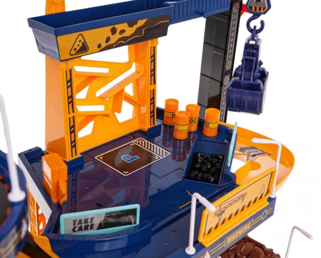 Interactieve garage met speelonderdelen en accessoires