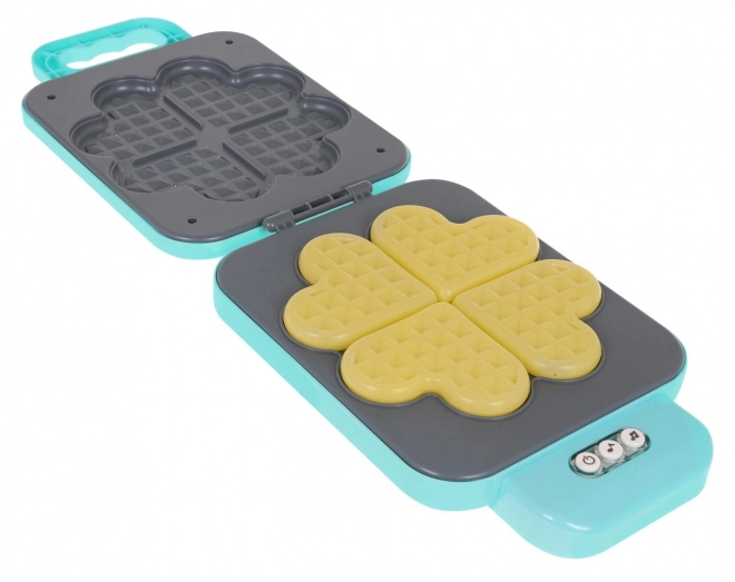 Wafelijzer met licht- en geluidseffect + accessoires