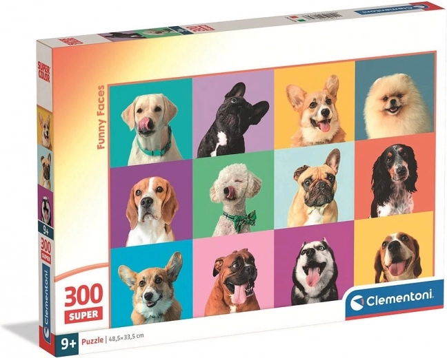 Puzzel Vrolijke Gezichten