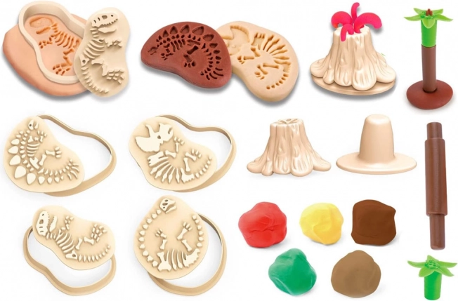 Complete set gereedschap voor creatief spel
