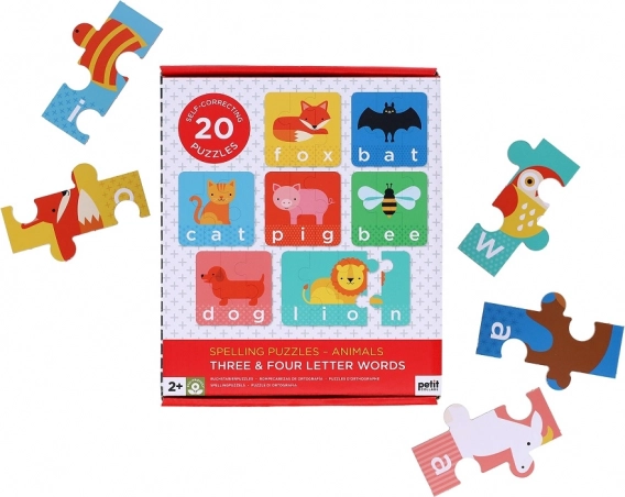 PETIT COLLAGE mijn eerste spellen – dierenpuzzels