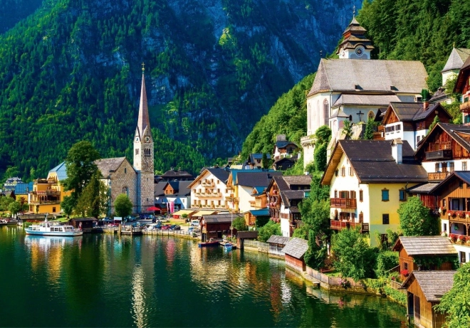 Puzzel Hallstatt Oostenrijk 1000 stukjes