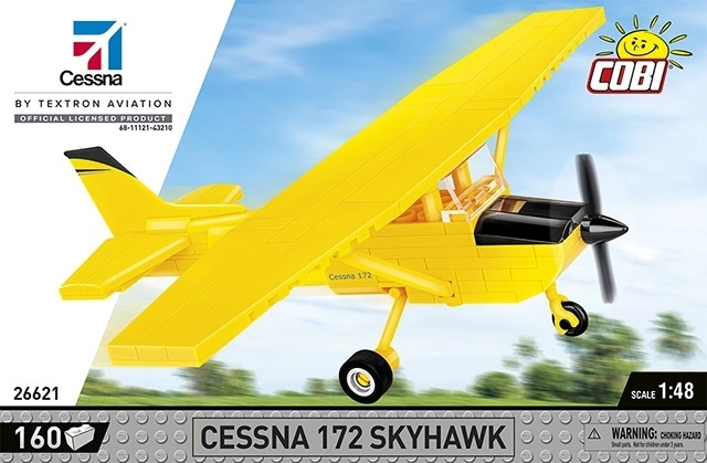 Cessna 172 Skyhawk bouwpakket geel