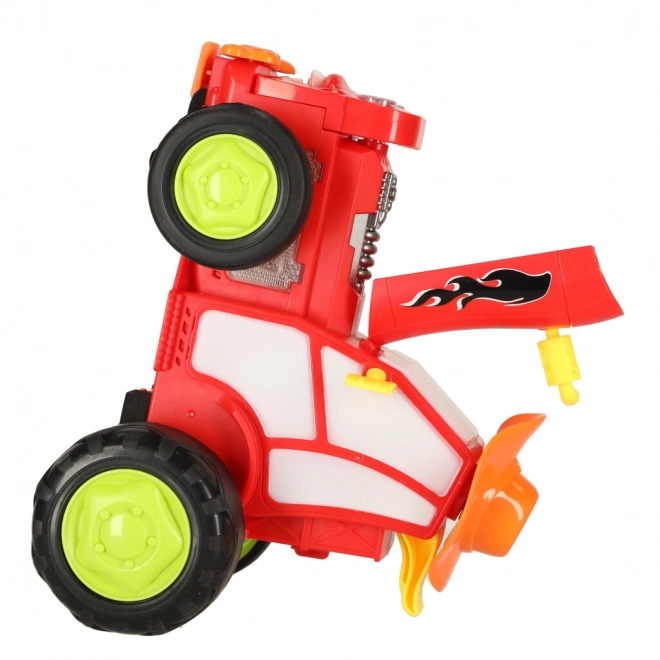 Springende speelgoedtractor met afstandsbediening