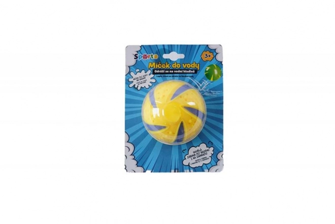 SPORTO Waterbal 8cm - Geel
