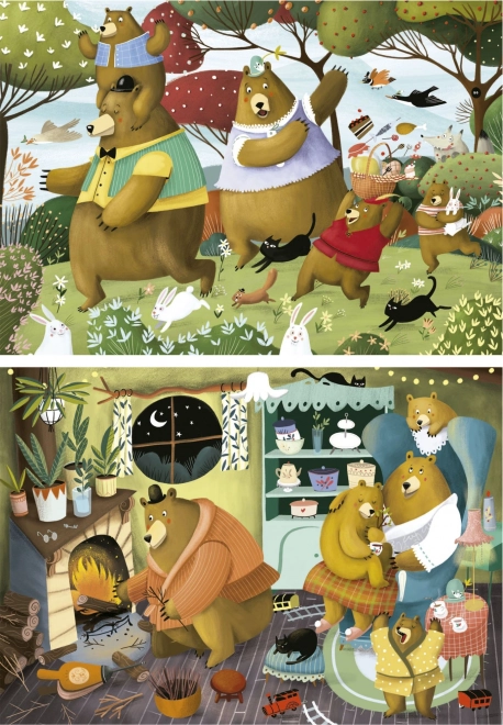 Educa Puzzel Bosverhalen 2x20 stukjes
