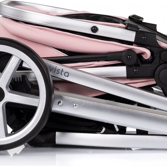 Kinderwagen Chipolino Vista 2v1 Roze Marshmallow