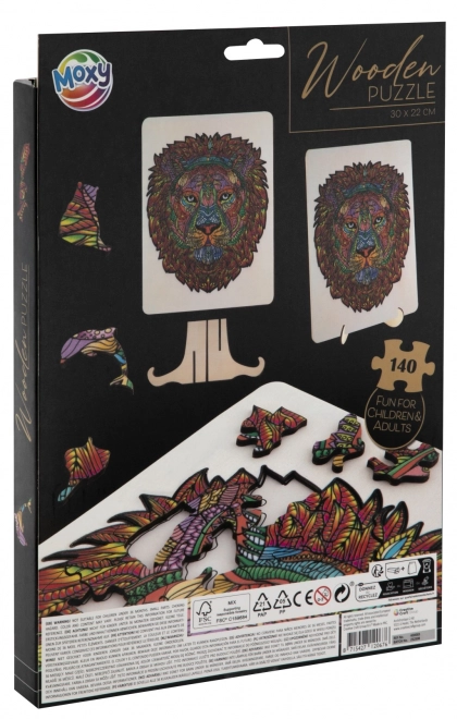 MOXY Contour Puzzel Leeuw 140 Stukken