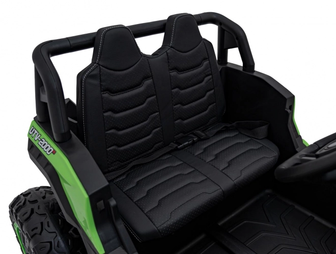 Elektrische kinderauto Buggy UTV 2000M Racing Groen
