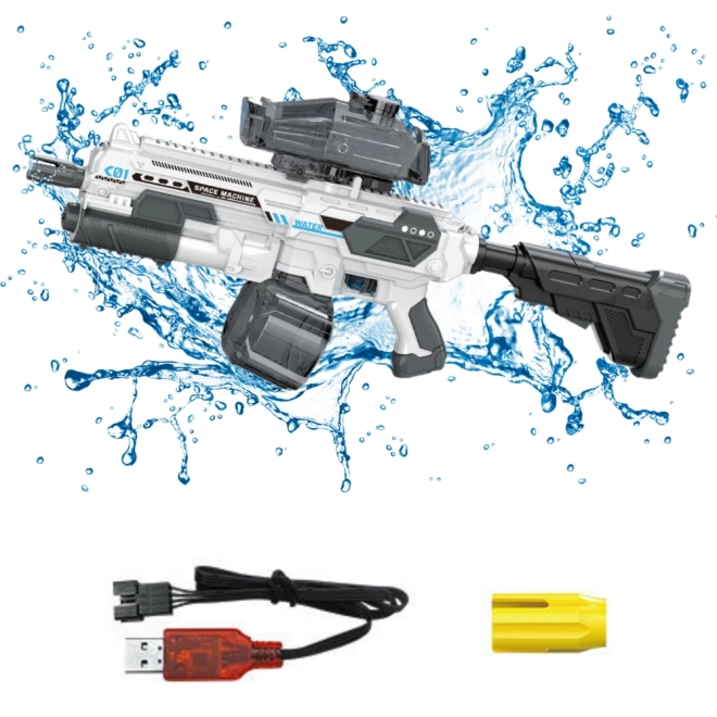 Elektrische waterpistool M416 met reservoirs 1350ml