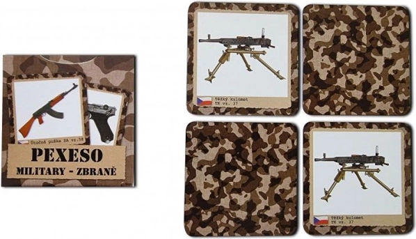 Pexeso Retro Militaire Wapens