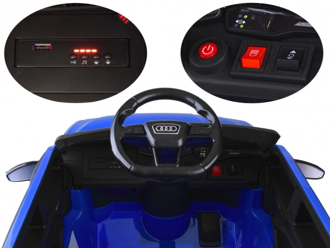 Elektrische auto Audi RS 6 voor kinderen – Roze