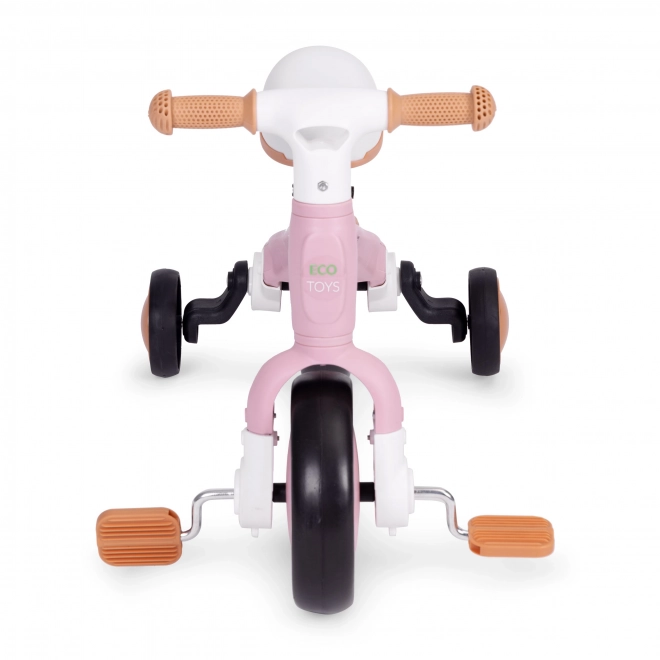 Balansfiets met pedalen - training zijwieltjes 3in1 ECOTOYS