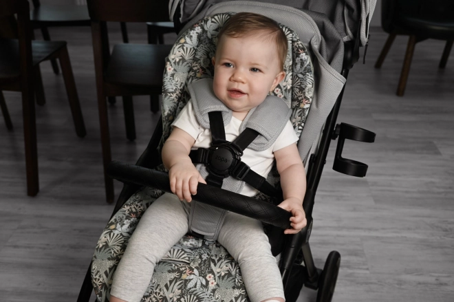 Kinderwagenmat van traagschuim Comfort, Madagaskar Groen