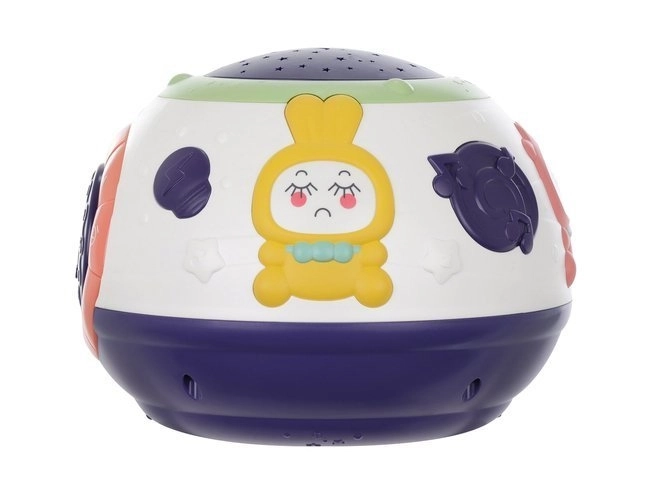 Kinder nacht lampje met projector en muziek