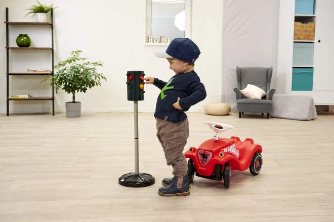 Grote verkeerslicht met automatische omschakeling van lichten