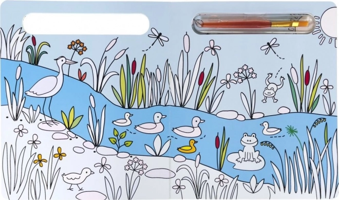 Schilderen met water: Natuur