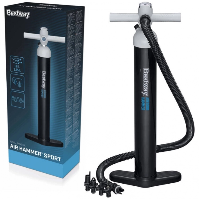 Hogedruk handpomp met manometer Bestway
