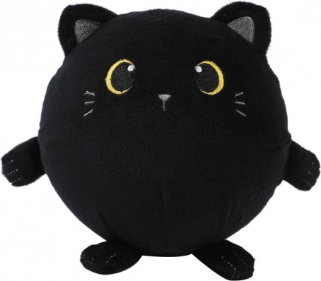 squishy mascotte zwart katje 15 cm