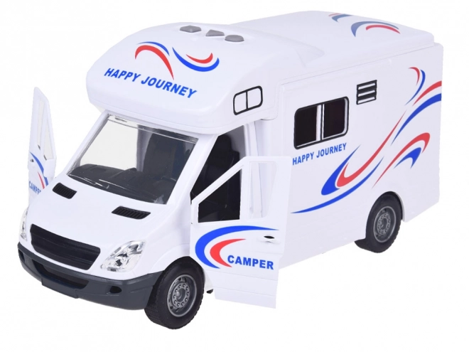 Kinder camping camper met lichten en geluiden
