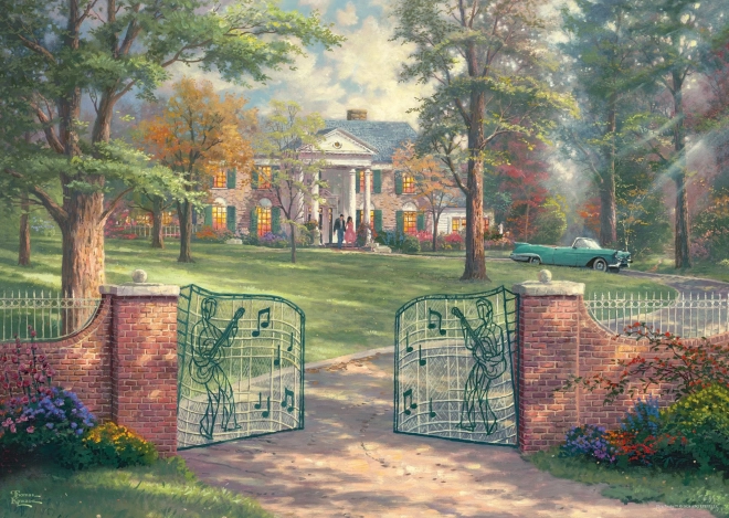 SCHMIDT Puzzel Graceland: Vijftigjarig jubileum 1000 stukjes