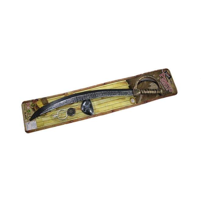 Piratenzwaard/sabel met accessoires