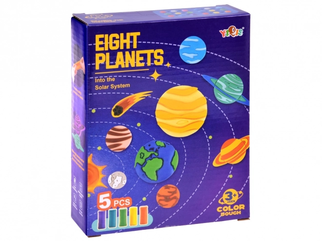 Educatieve klei set Planeten Zonnestelsel