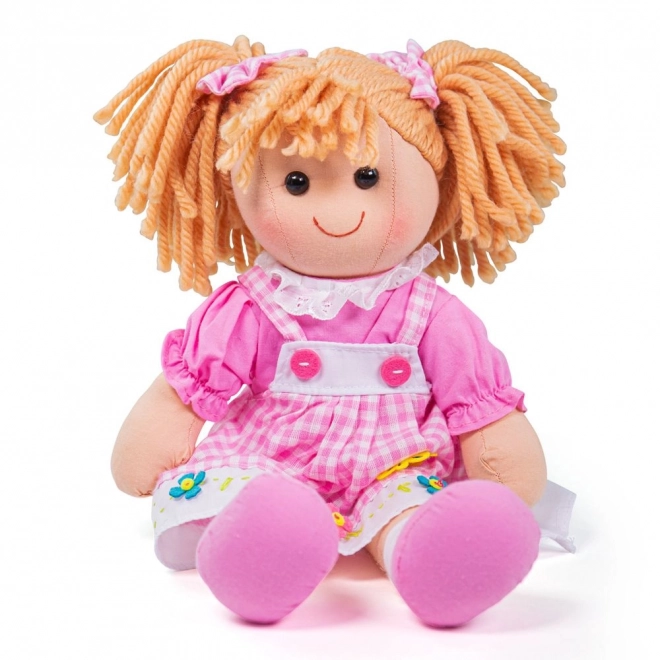 Stoffen pop Eva van Bigjigs Toys