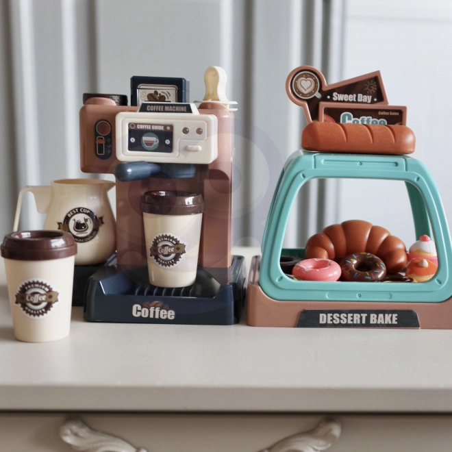 Leuke koffiemachine voor kinderen met accessoires WOOPIE