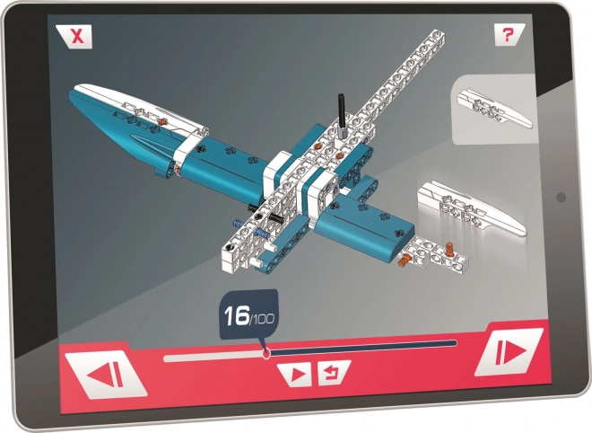 CLEMENTONI Science&Play Mechanische laboratorium Vliegtuigen en helikopters 10 in 1
