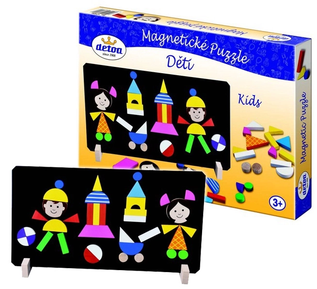 Magnetische puzzel voor kinderen Detoa