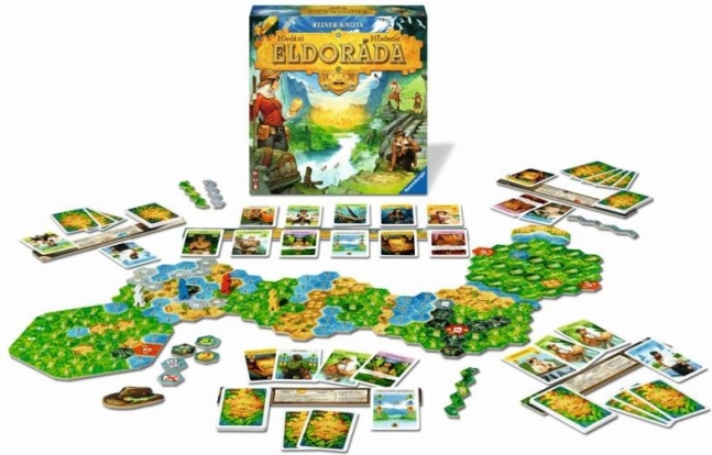 De zoektocht naar El Dorado – avontuurlijk bordspel met deck‑building