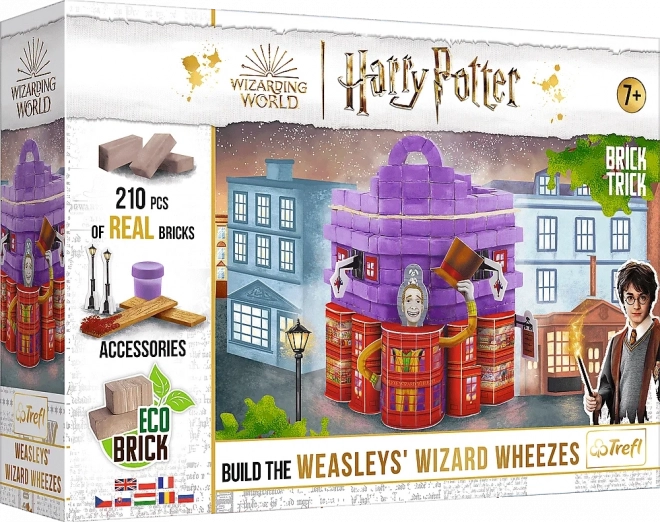 Bouwset Brick Trick Harry Potter: Weasleys Tovenaarsgrappen (210 onderdelen)