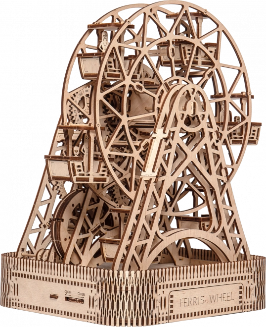 Houten model van het reuzenrad WOODEN CITY