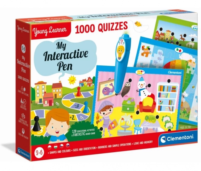 CLEMENTONI Educatief spel: Mijn interactieve pen 1000 quizzen