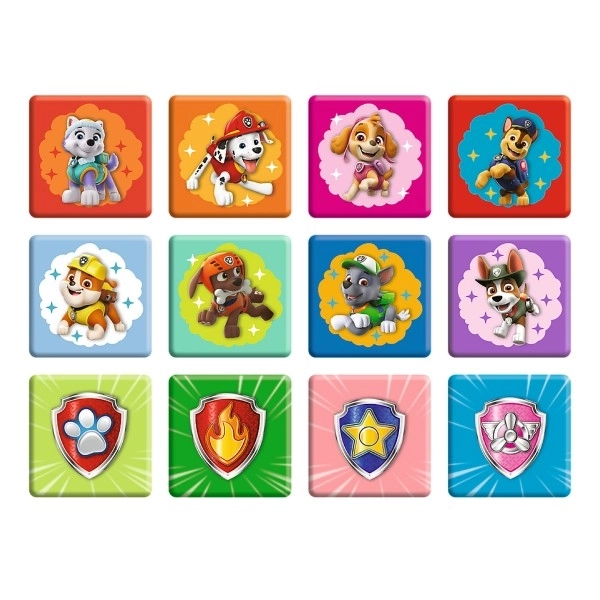 TREFL Set 3in1 Paw Patrol in actie (2x puzzel + memory)