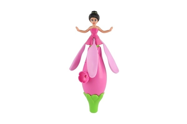 Schietende fee pop plastic 17 cm in doosje 8x24x6cm
