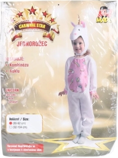 Unicorn kostuum voor kinderen 80–92 cm