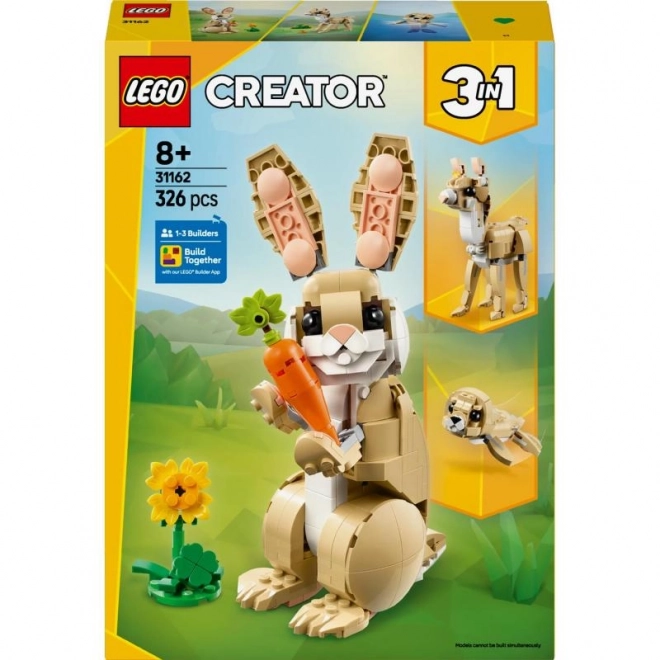 LEGO Creator Schattig Konijntje 3in1